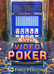 First Person Video Poker