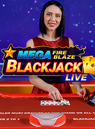 Mega Fire Blaze Blackjack Live